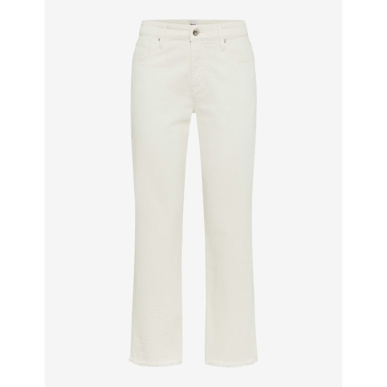 Brax Cropped Jeans Madison S Eggshell Denim 76-7448