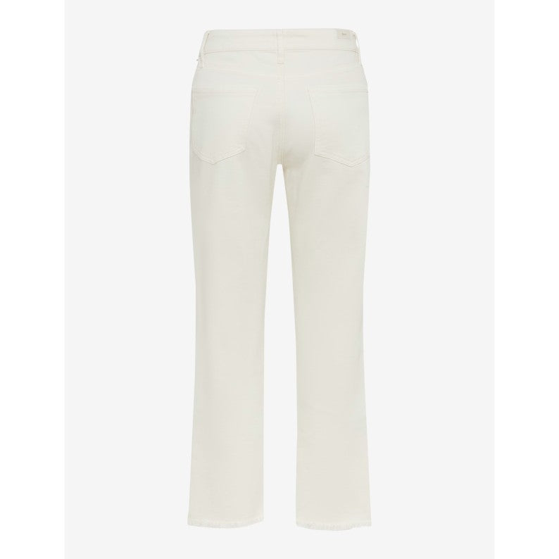 Brax Cropped Jeans Madison S Eggshell Denim 76-7448