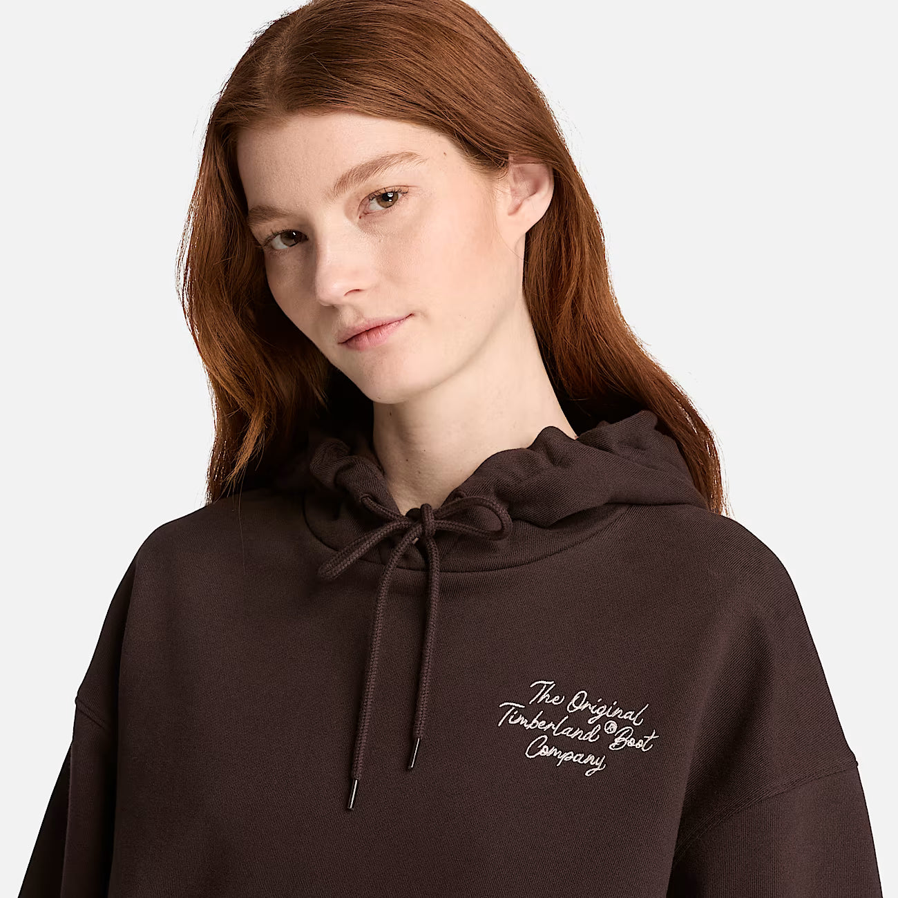 Timberland Elevated Hoodie in Dark Brown