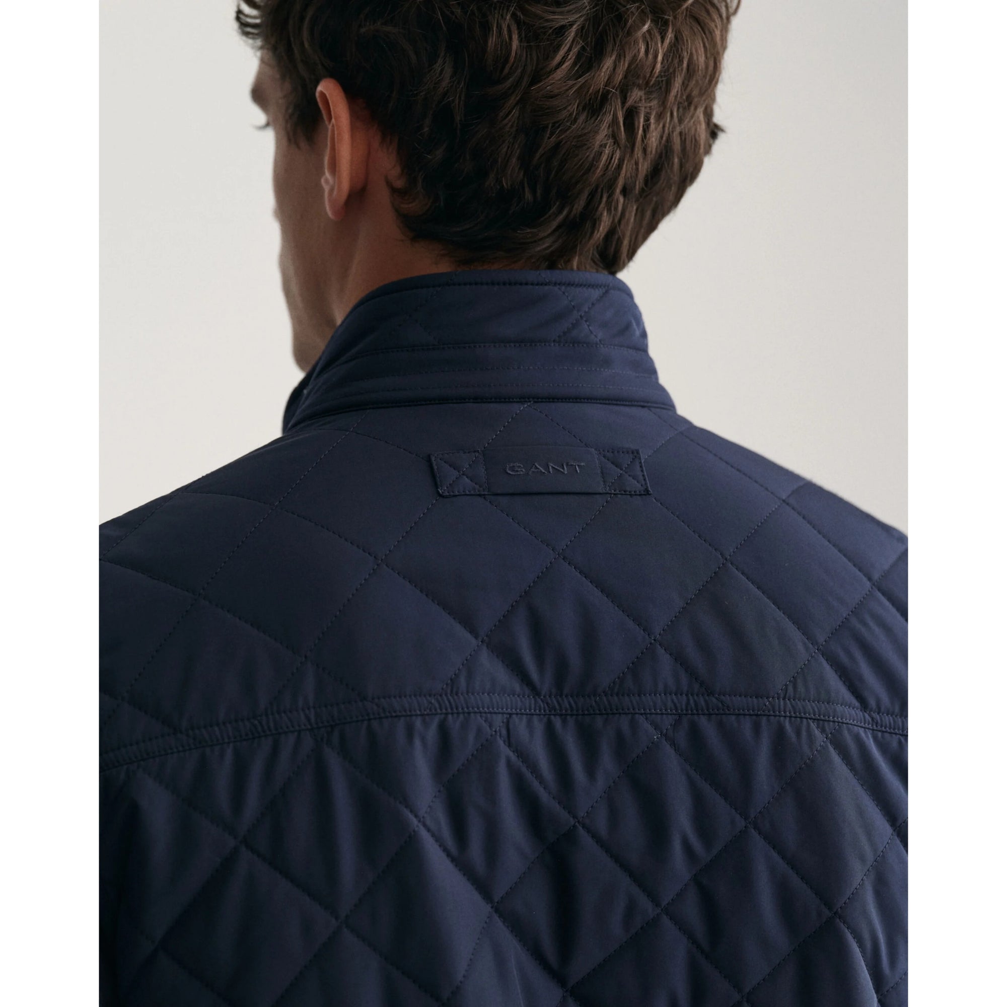 GANT Quilted Windcheater Vest Water Repellent Gilet 7006341 Evening Blue