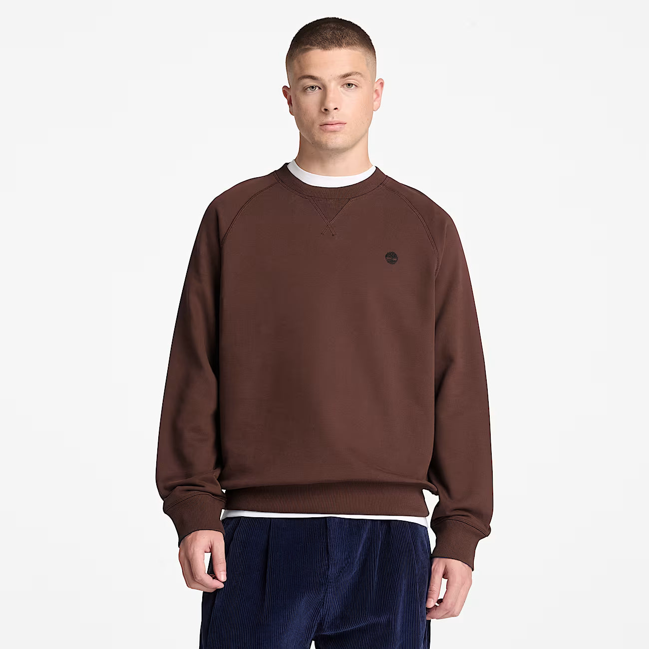 Timberland Exeter River Crew Sweatshirt in Brown