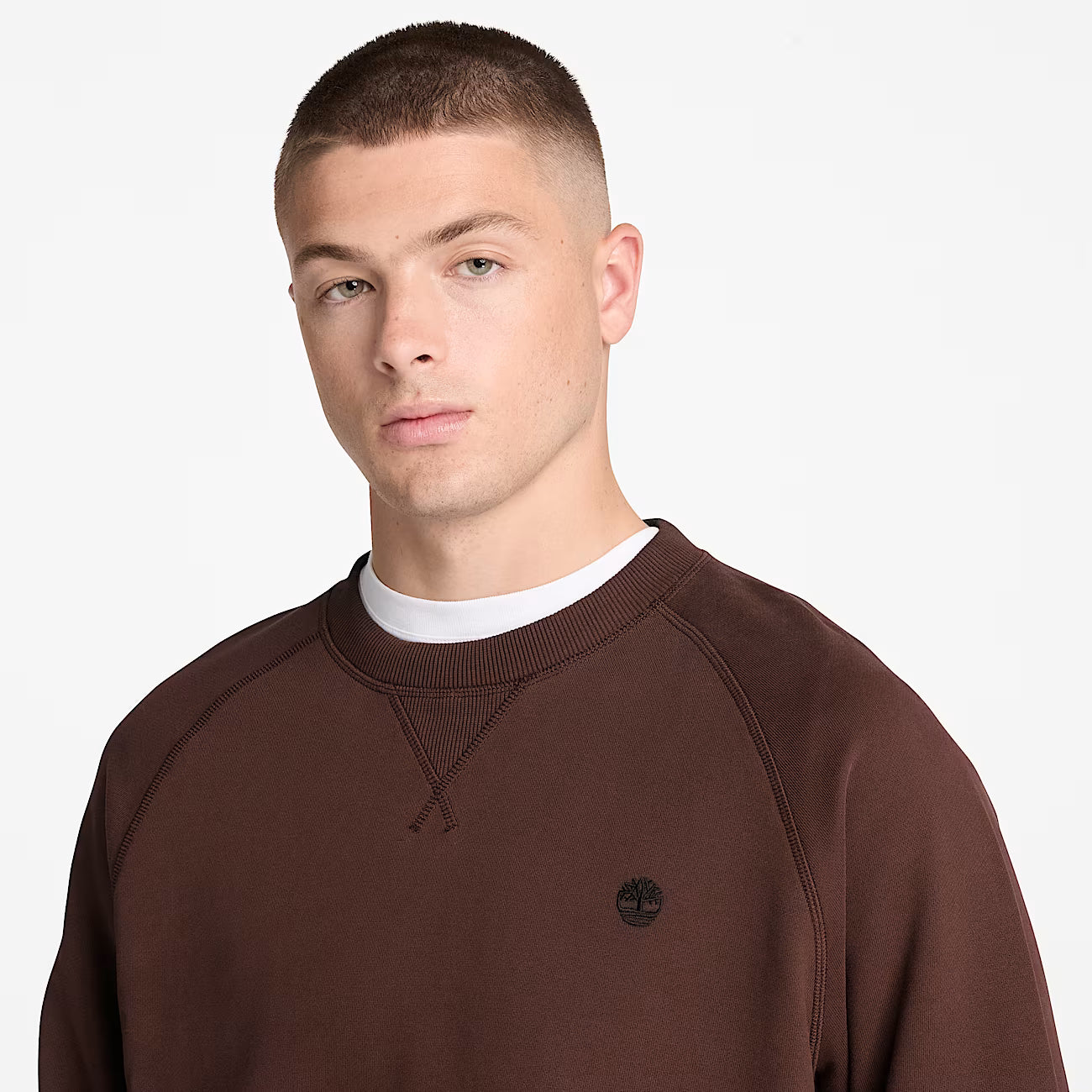 Timberland Exeter River Crew Sweatshirt in Brown
