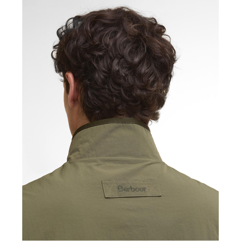 Barbour Reversible Fleece Gilet – Fern