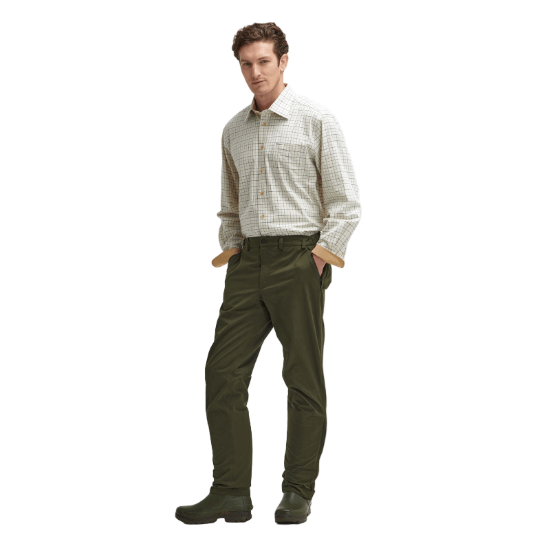 Barbour Field Regular Long-Sleeved Shirt – Classic Blue