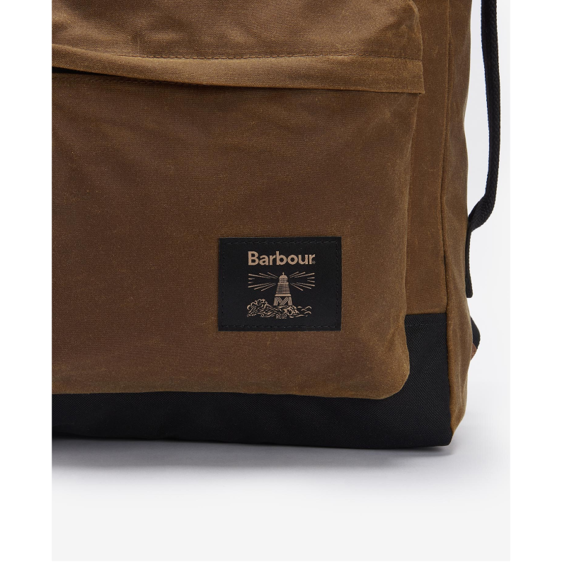 Barbour Field Wax Backpack | Waxed Cotton Laptop Rucksack – Jepsons