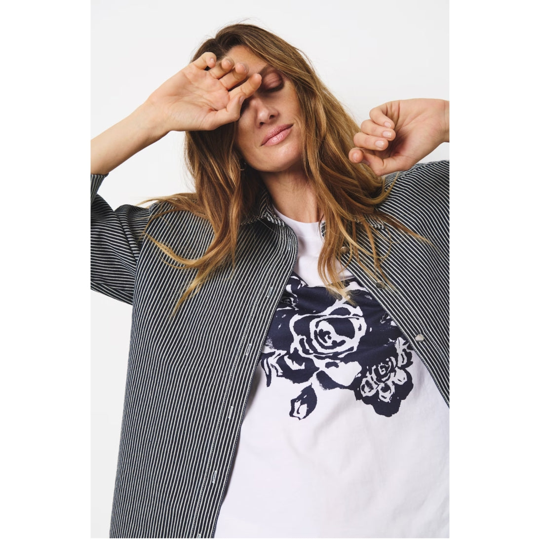 Part Two Nahid Floral Graphic Print T-shirt 30309423 White