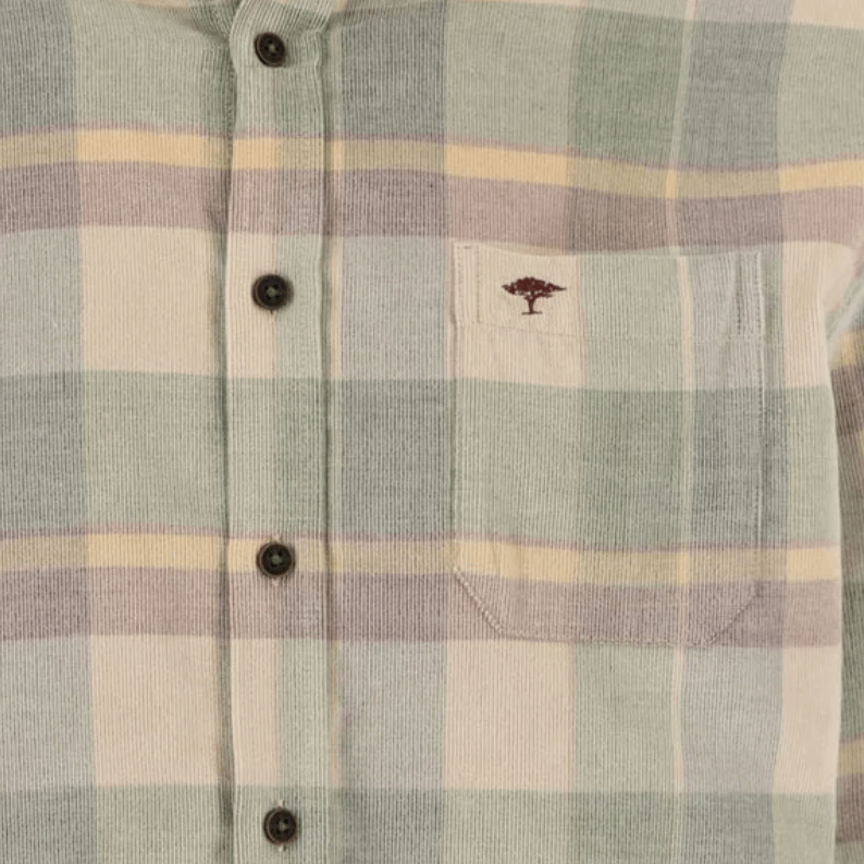 Fynch-Hatton Multicolored Check Cotton Shirt
