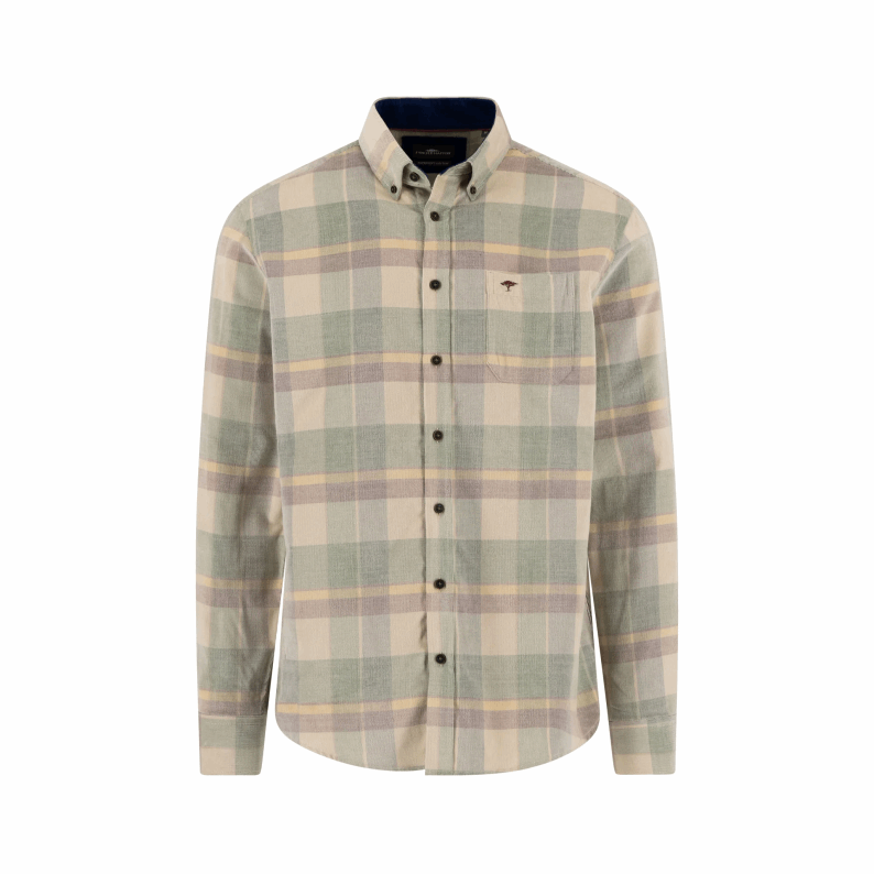 Fynch-Hatton Multicolored Check Cotton Shirt