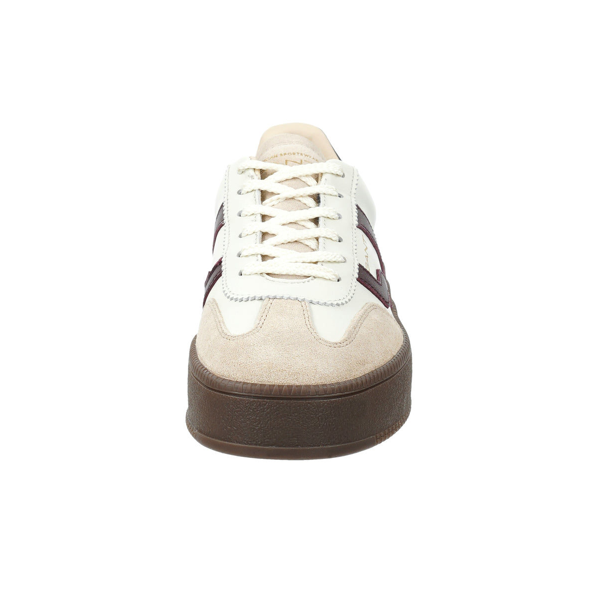 GANT Cuzmani Sneaker In OffWhite/Port Wine 33531353