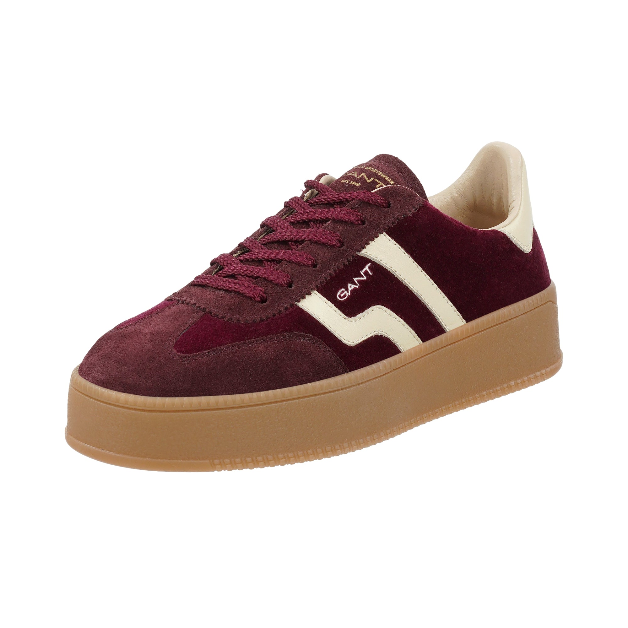 GANT Cuzmani Sneaker In Cream/Wine 33538354