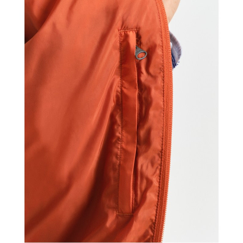 GANT Light Down Vest, Deep Orange