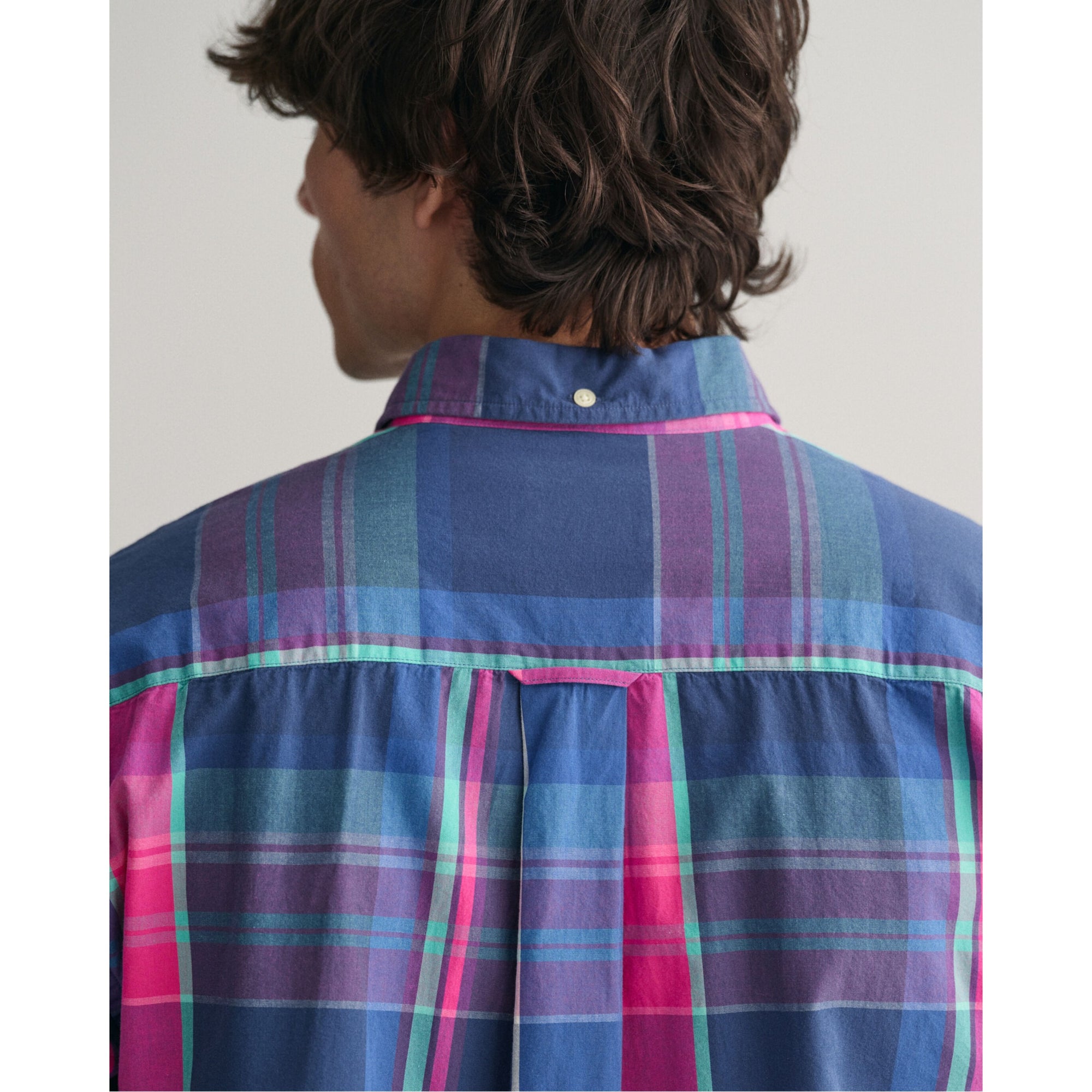 GANT Relaxed Fit Checked Archive Poplin Shirt 3240145