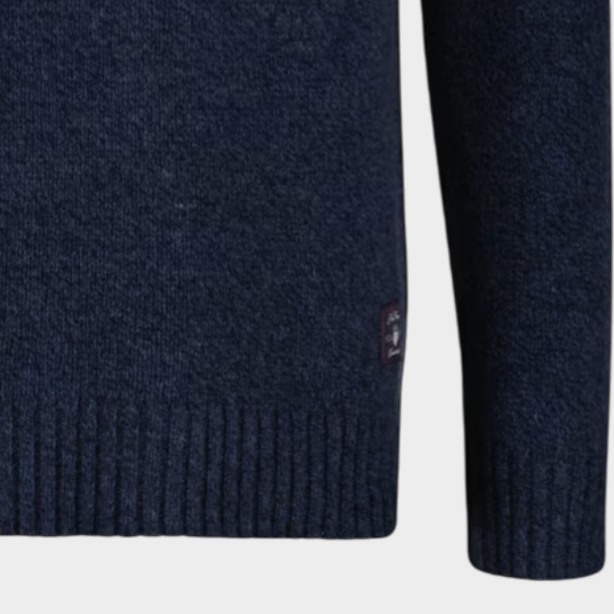 Gant Shawl Collar Jumper in navy long sleeve