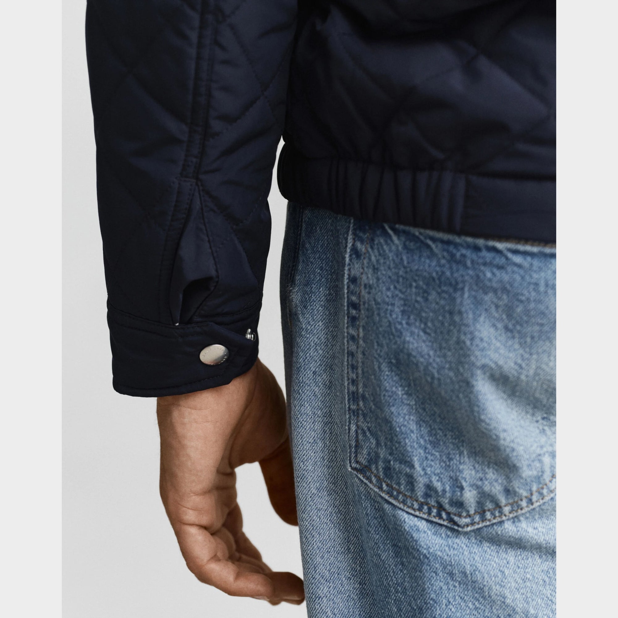 Gant Windcheater Smart Casual Jacket cuff