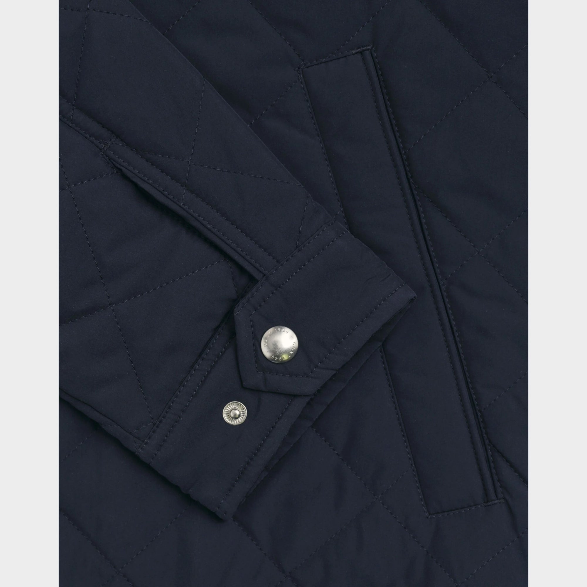 Gant Windcheater Smart Casual Jacket close up studded cuff