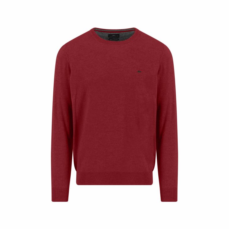 Fynch-Hatton Wool-Cashmere Blend Crew Sweater