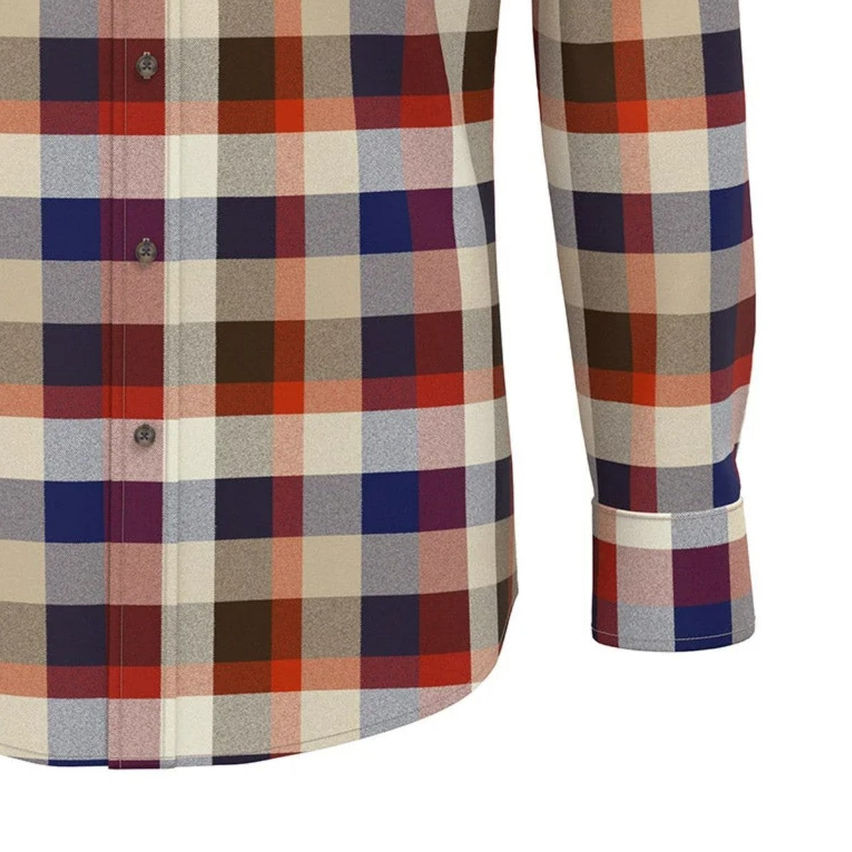 Fynch-Hatton Flannel Check Shirt Supersoft Cotton 15108070
