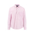 Pink shirt on a white background
