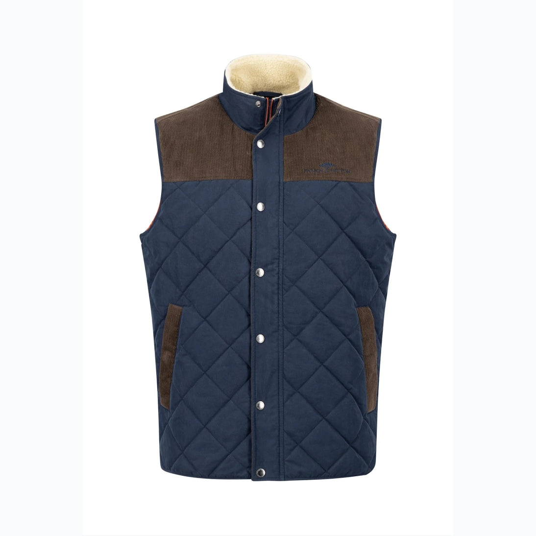 Fynch-Hatton Two Tone Gilet Sherpa Collar 14092643