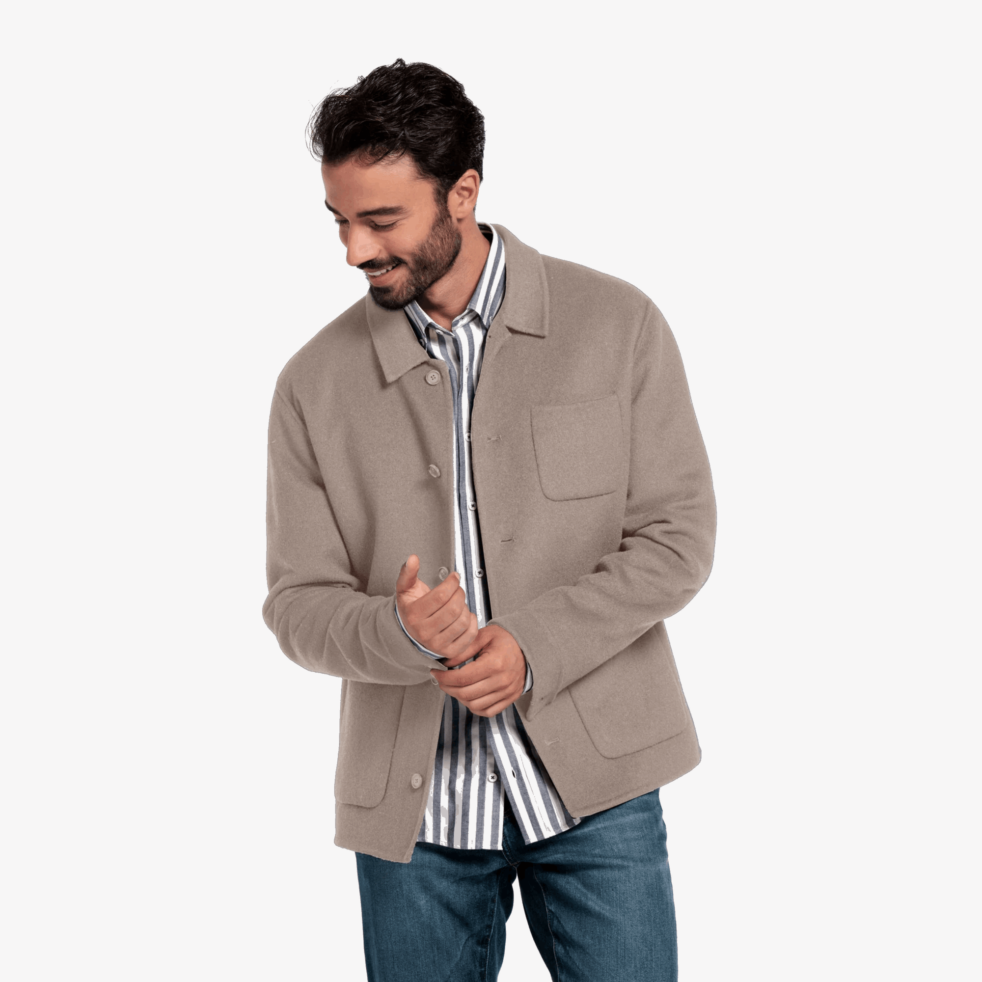 Giordano Mano Overshirt Shacket - Brown