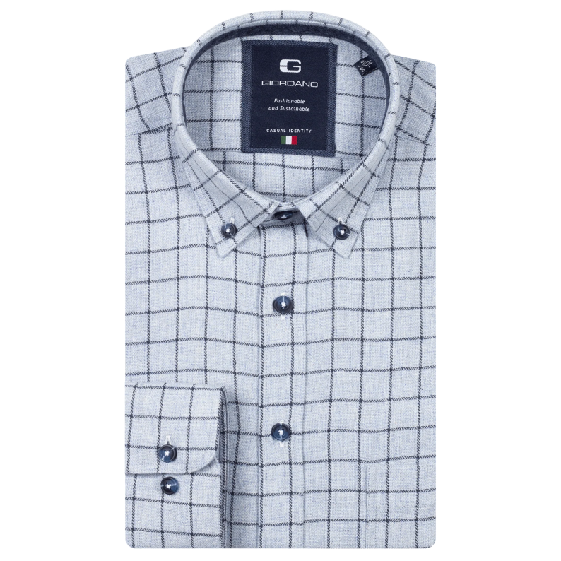 Giordano Brando Brushed Flannel Shirt