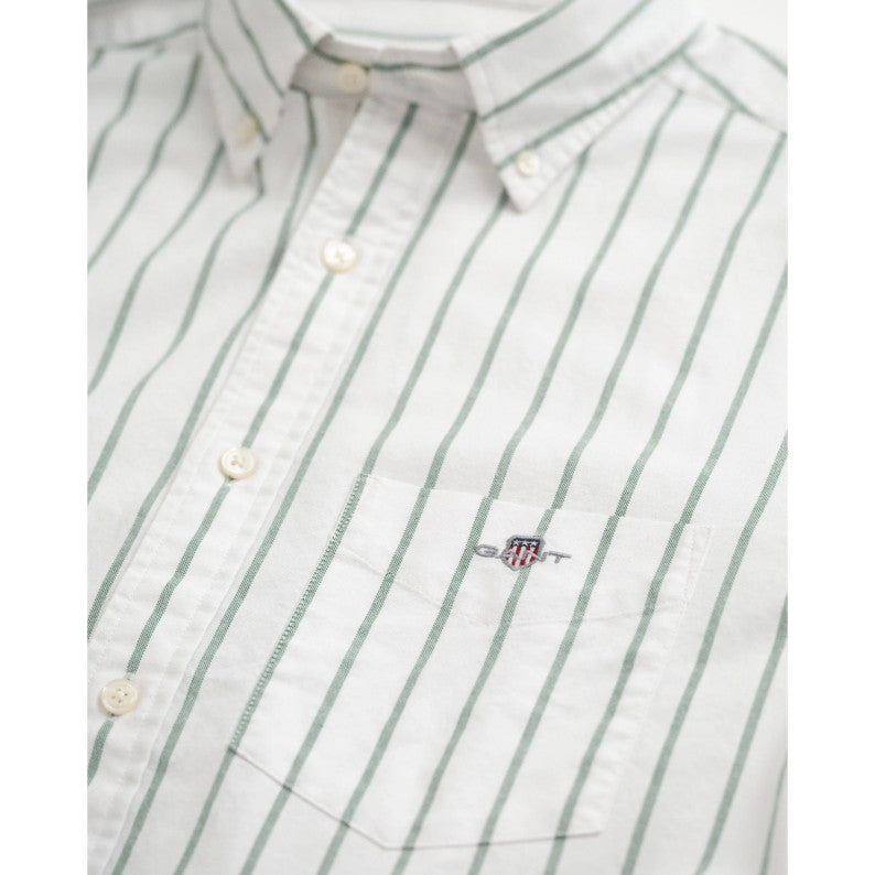 GANT Regular Fit Striped Classic Oxford Shirt