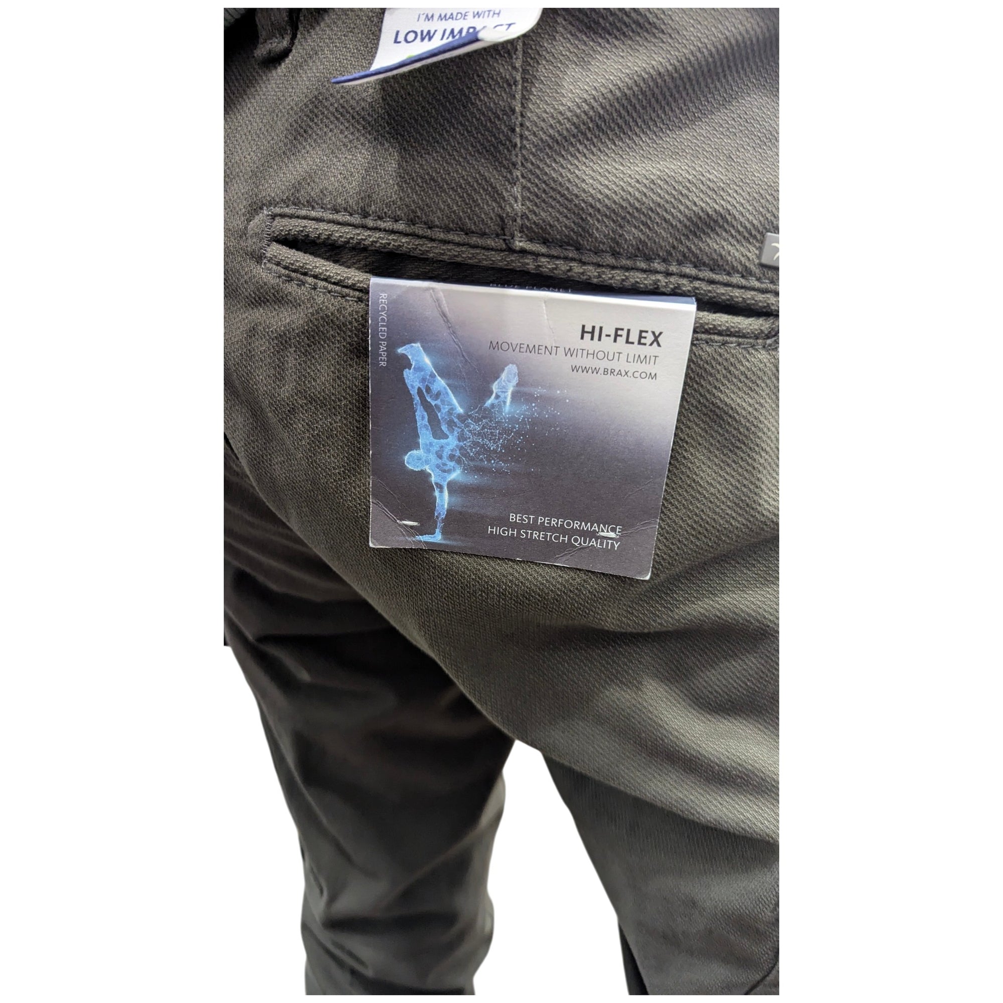Brax Cargo Combat Trousers 85-1204 Silvio CGO Khaki