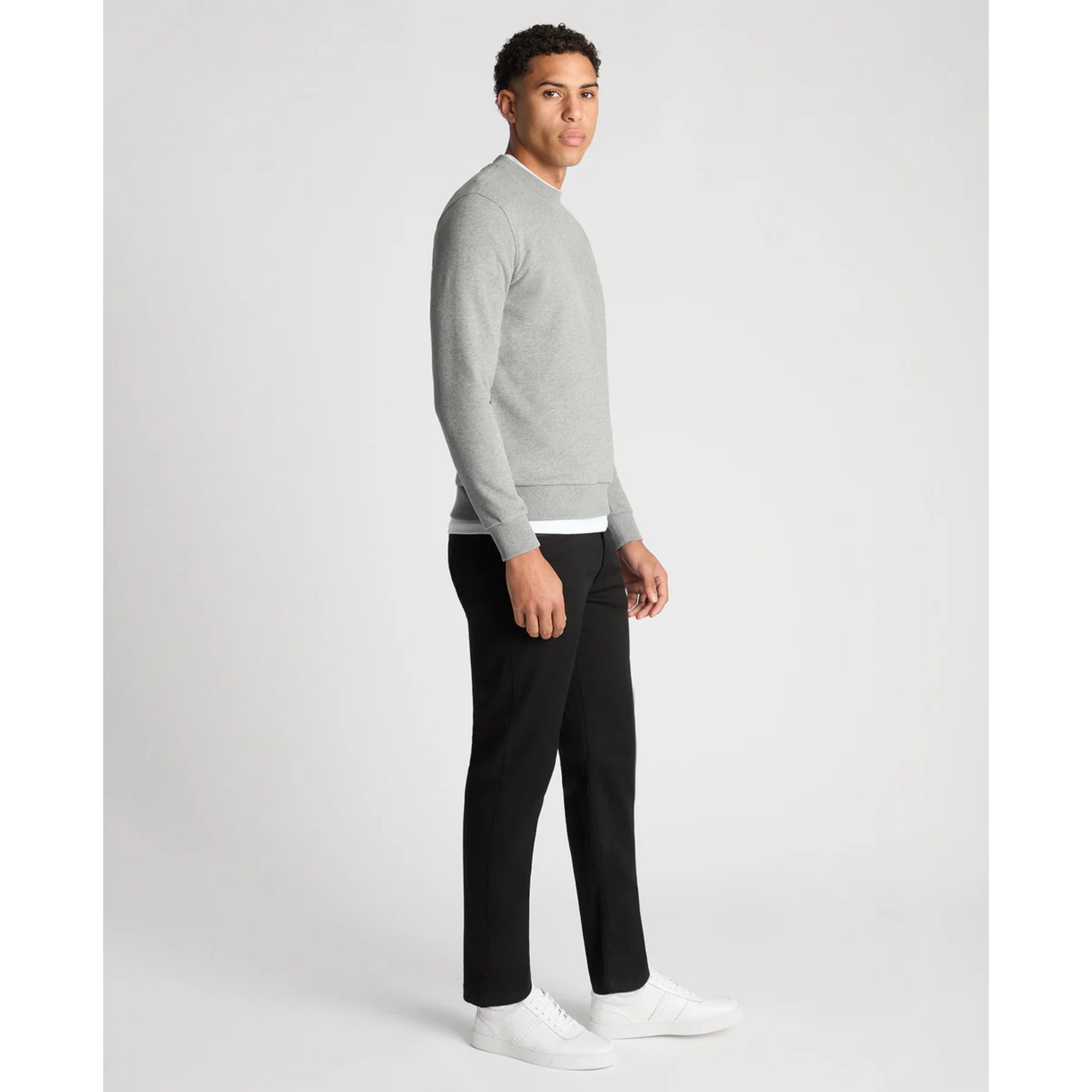 Remus Uomo Tapered Fit Soft Touch Cotton-Blend Sweatshirt 58811