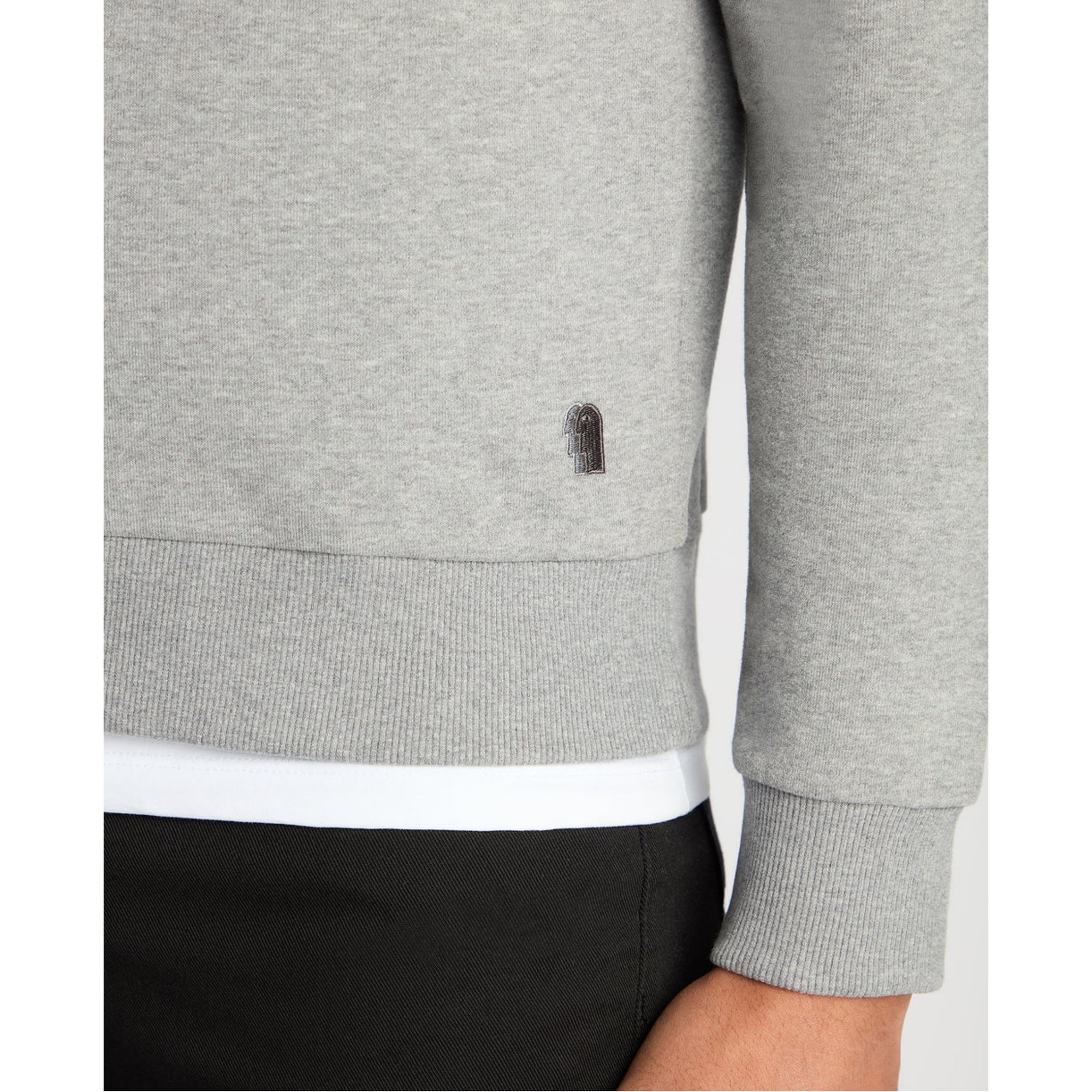 Remus Uomo Tapered Fit Soft Touch Cotton-Blend Sweatshirt 58811
