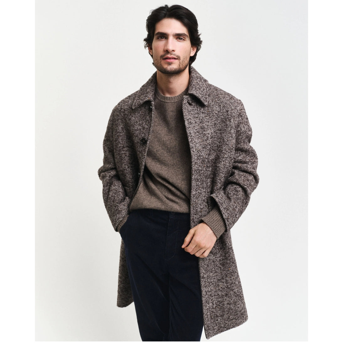 GANT Wool Blend Crew Neck Sweater 8050226