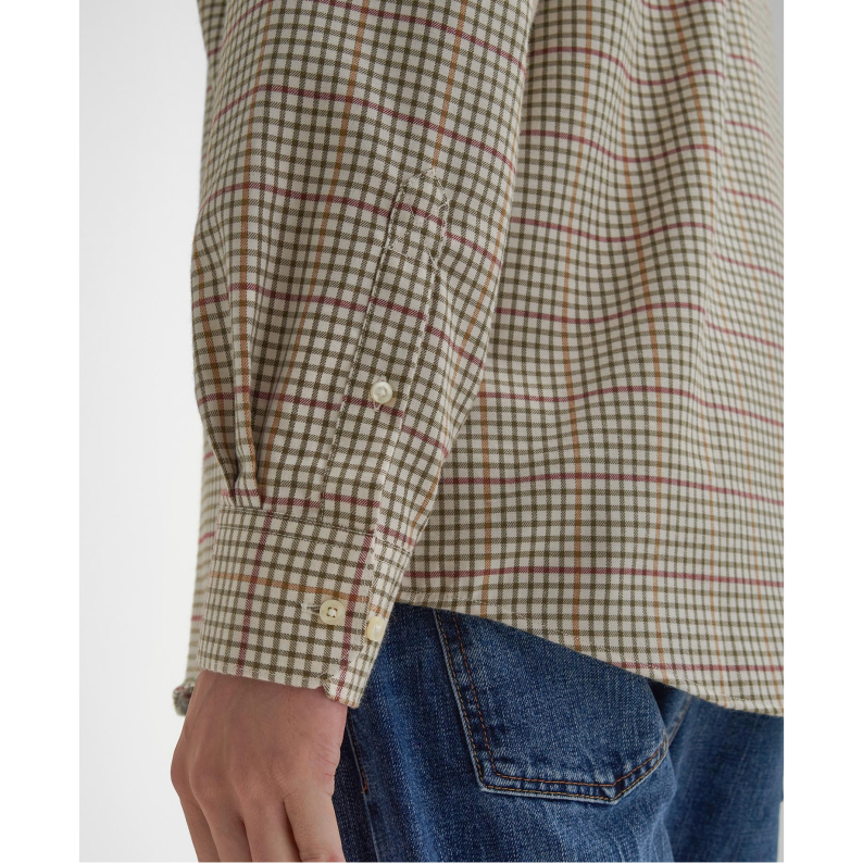 Barbour Henderson Thermo Weave Shirt – Ecru