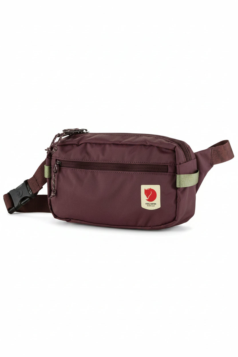 Blackberry waist bag with a visible brand logo on a white background