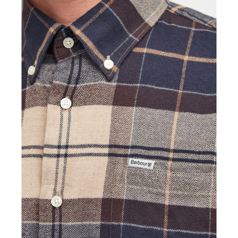 Barbour Hogside Tartan Regular Long-Sleeved Shirt - Autumn Dress