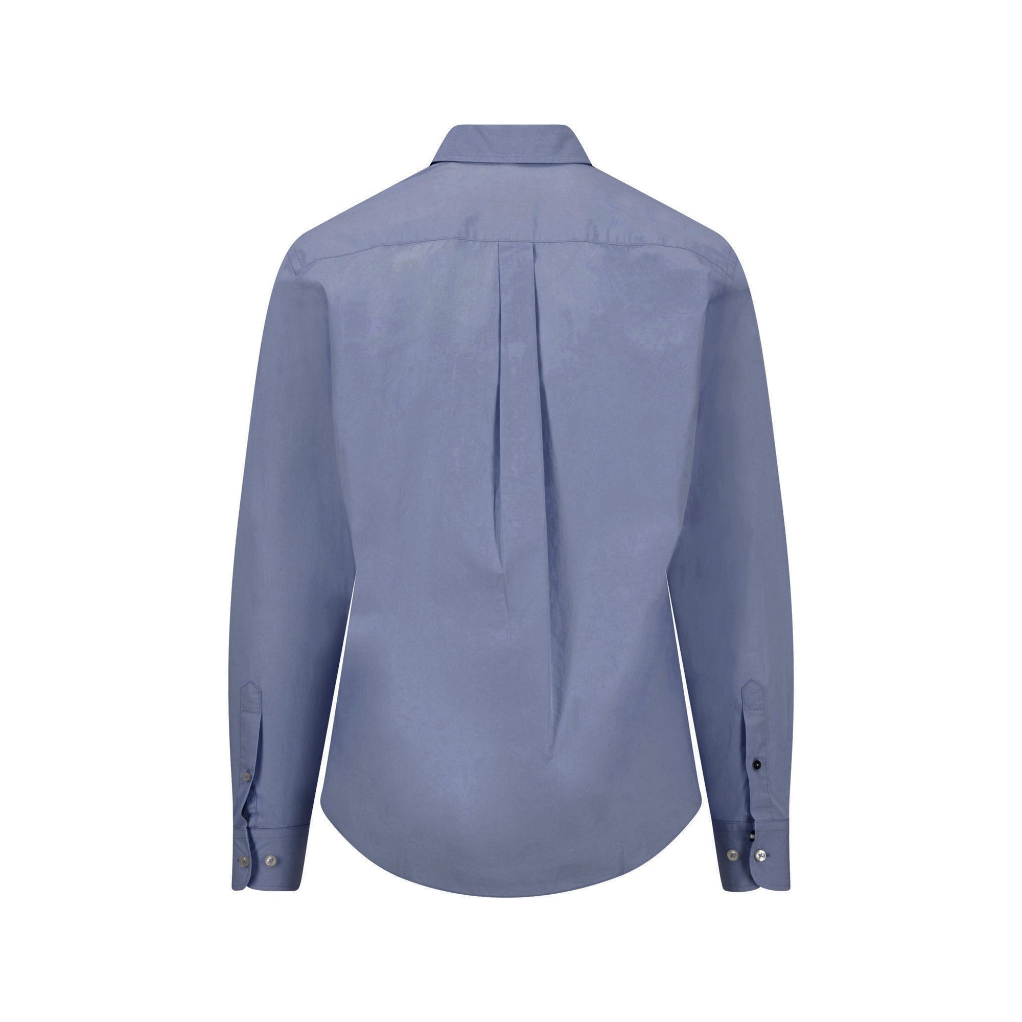 Blue shirt on a white background