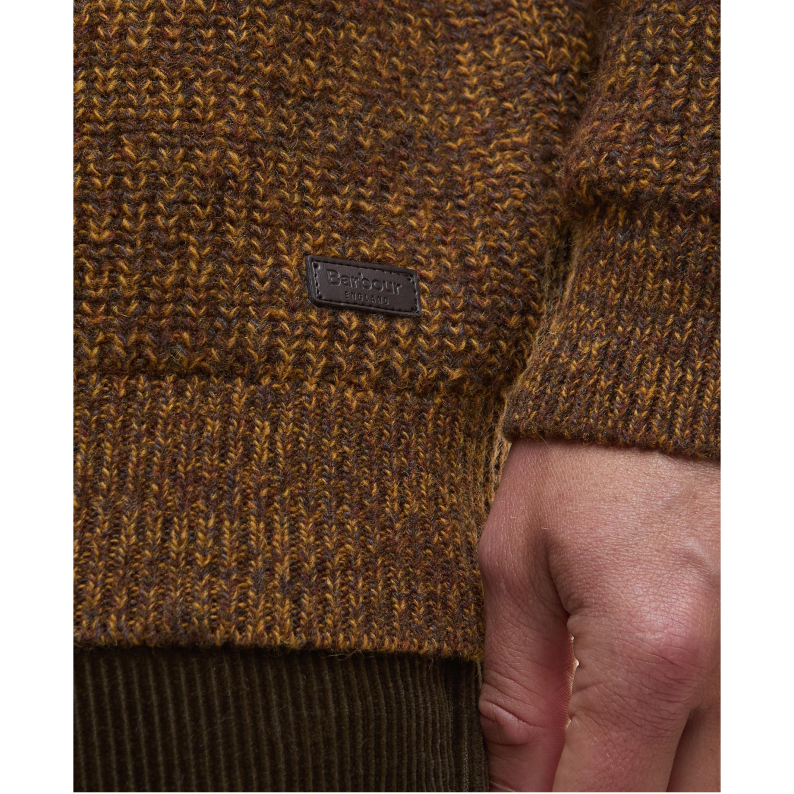 Barbour Horseford Crew Sweatshirt – Copper &amp; Sandstone