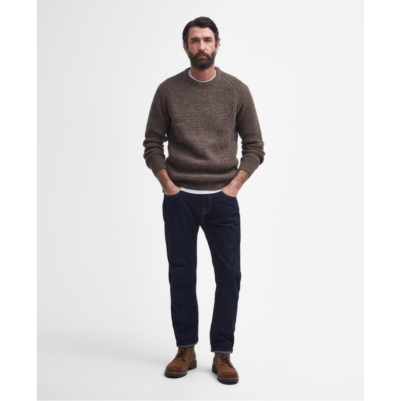 Barbour Horseford Crew Sweatshirt – Copper &amp; Sandstone