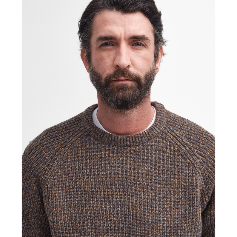 Barbour Horseford Crew Sweatshirt – Copper &amp; Sandstone