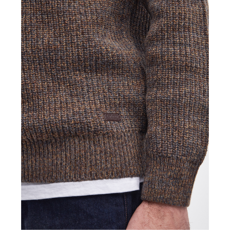 Barbour Horseford Crew Sweatshirt – Copper &amp; Sandstone