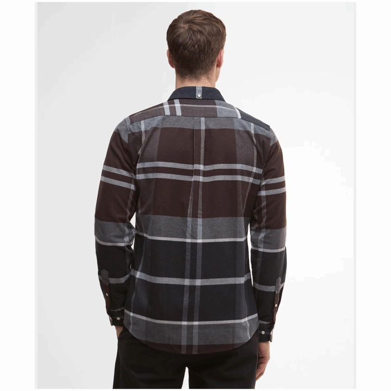 Barbour Iceloch Tailored Shirt – Midnight Oak Tartan
