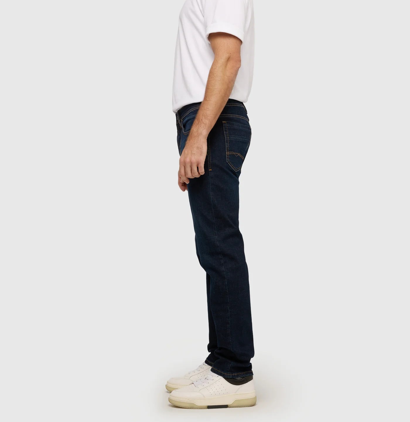 MAC Ben Regular Fit Stretch Jeans in Dark Vintage Wash 0384 0982L
