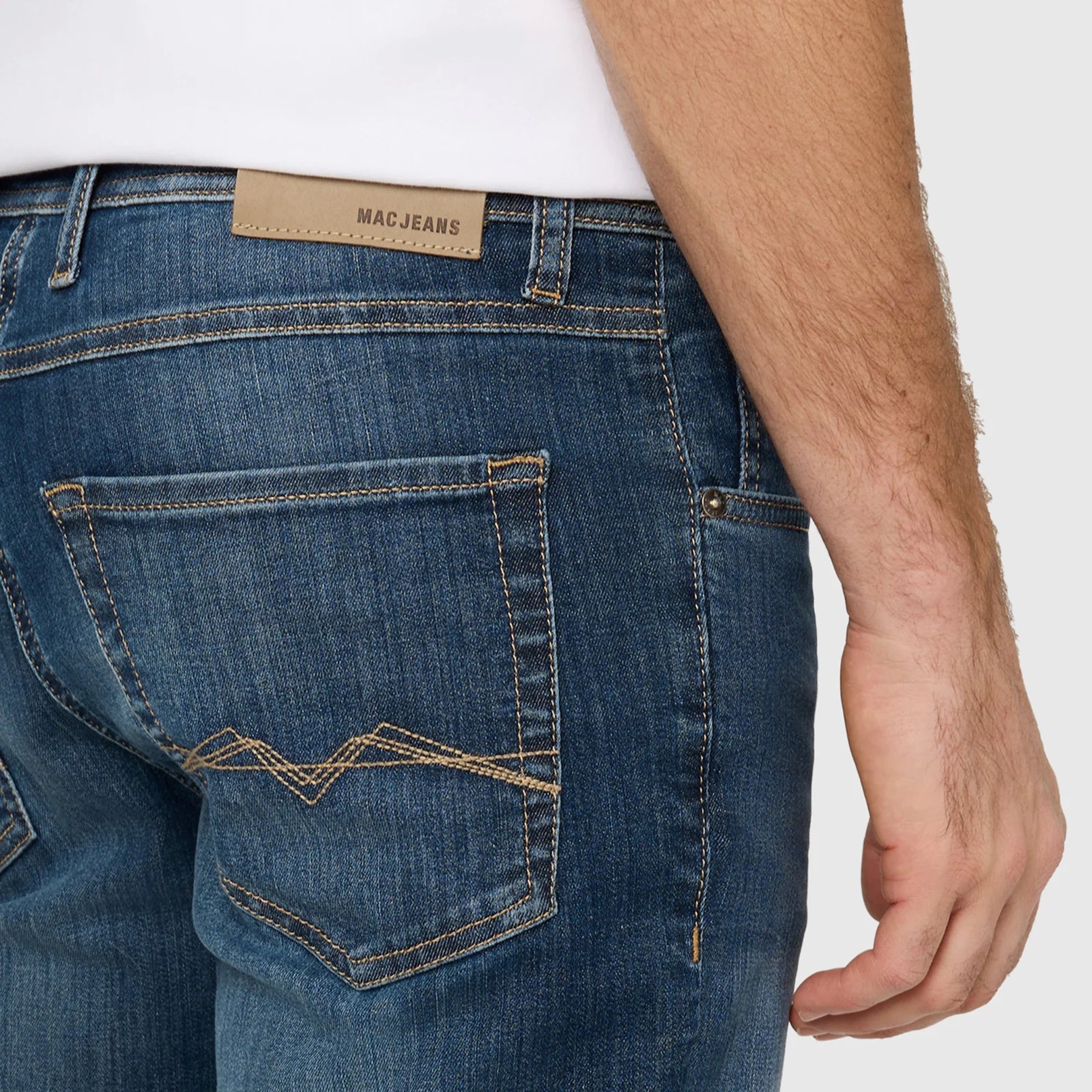 MAC 1995L MACFLEXX Driver Jeans in History Blue