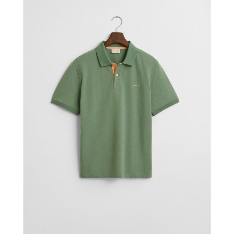 GANT Contrast Stretch Piqué Polo Shirt
