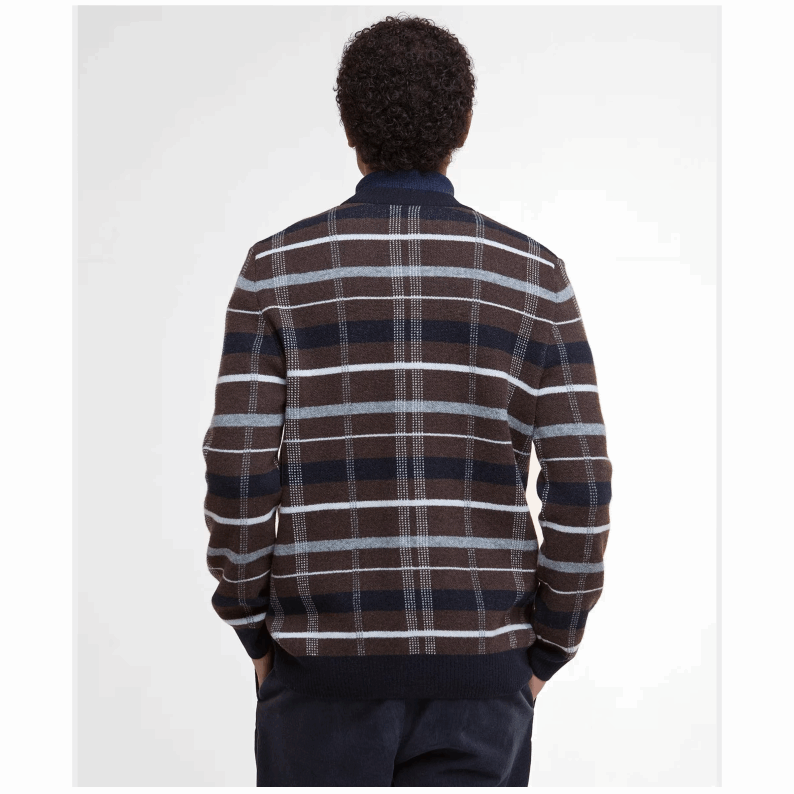 Barbour Kane Knitted Cardigan – Dark Oak