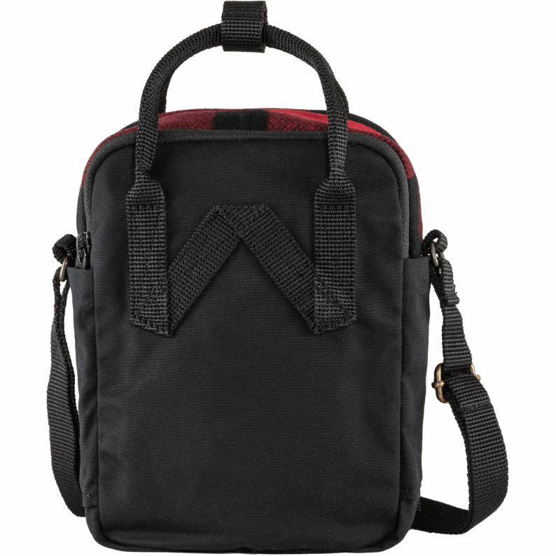 Fjällräven Kånken Re-Wool Sling – Red-Black