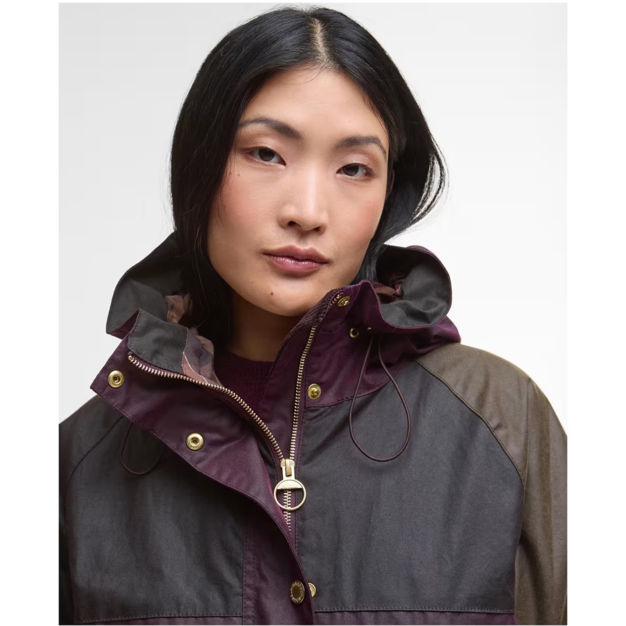 Barbour Keeley Women’s Wax Jacket Merlot LWX1484RE71