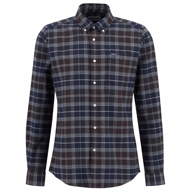 Barbour Kyeloch Tailored Shirt – Midnight Oak Tartan