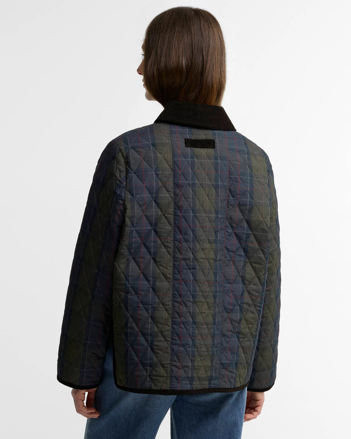 Barbour Ainsdale Quilted Jacket in Shadow Classic LQU1932TN11