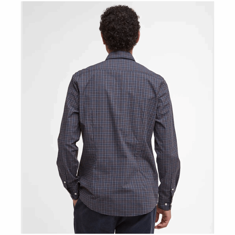 Barbour Lomond Tailored Long-Sleeved Shirt – Midnight Oak Tartan
