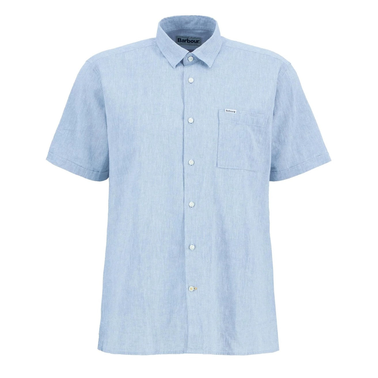 Barbour Nelson Regular Short-Sleeved Shirt MSH5093BU23 Lead