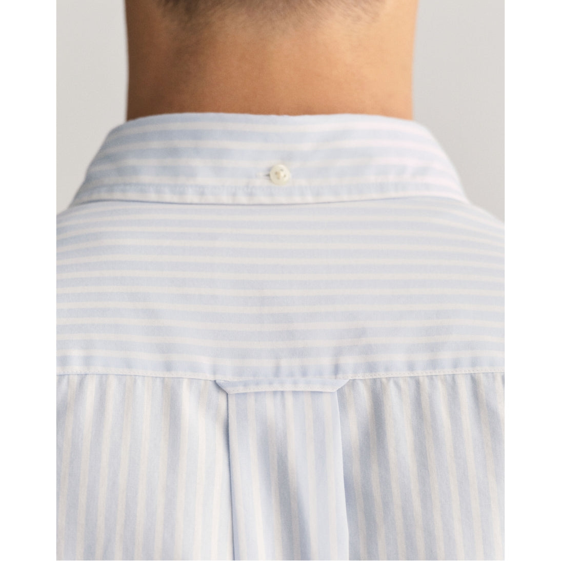 GANT Regular Fit Striped Poplin Shirt 3000130 Light Blue